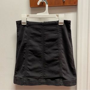 Free People Demin Stretchy Mini Skirt Size 4